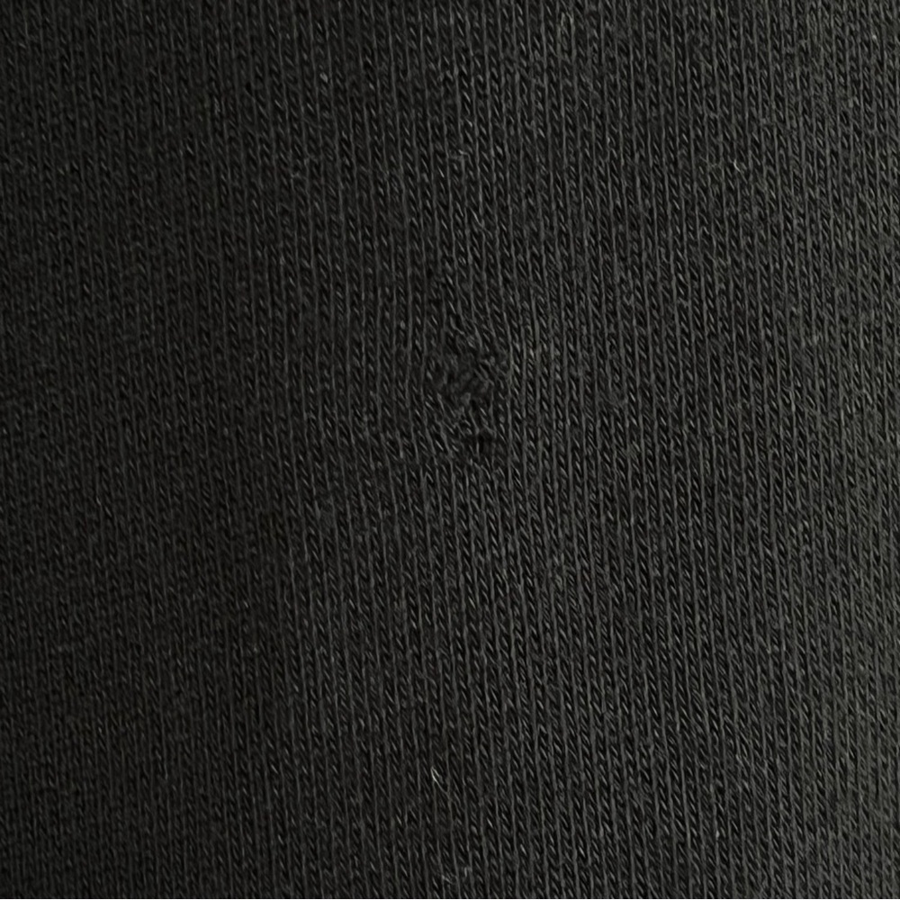 Rebecca Minkoff Mina Elbow Puff Sleeve French Terry Dress Black Medium Sweater - Picture 10 of 11